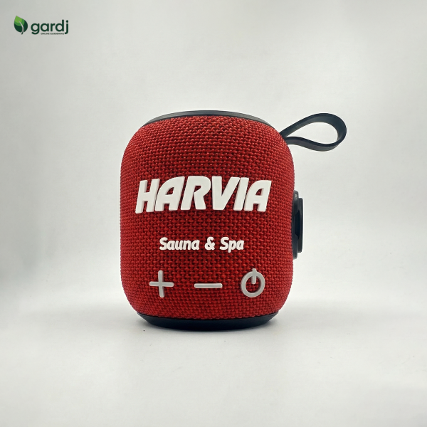 Harvia Waterproof Bluetooth Speaker – Red (SAC80500)