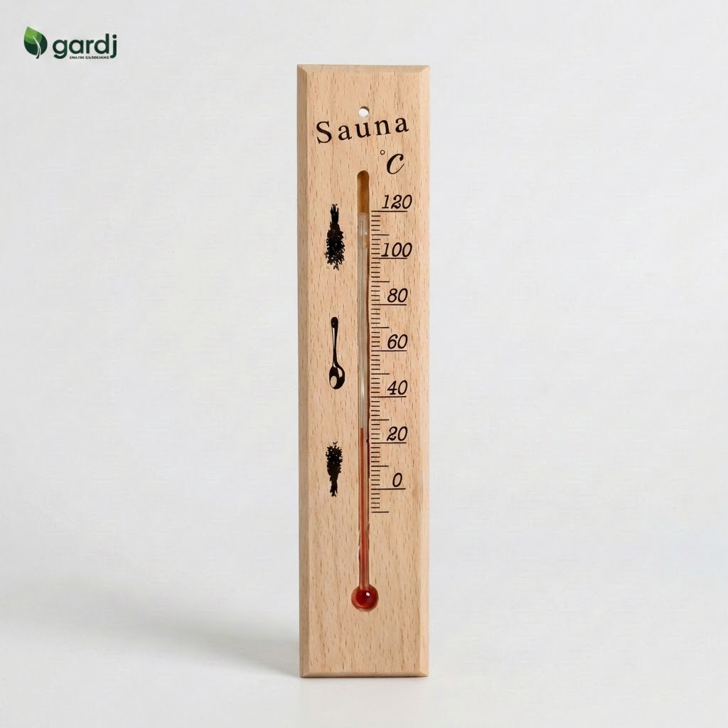 Termometr1 Liquid-Filled Sauna Thermometer (0–120°C) - Image 1