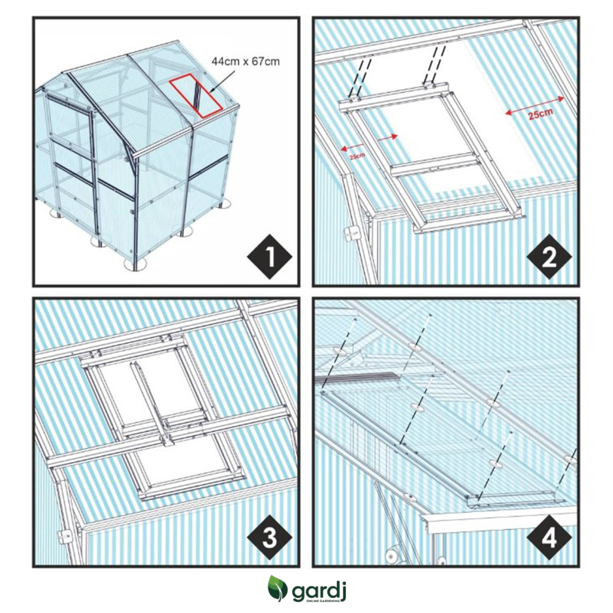 Bernard Roof Vent + Thermovent Automatic Opener - Image 7